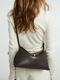 TOTEME - T-Lock Clutch in Bark