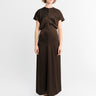 TOTEME - Slouch Waist Dress in Bark