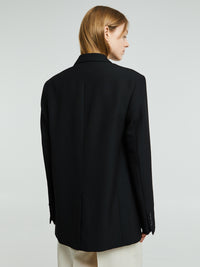 TOTEME - Tailored Blazer in Black