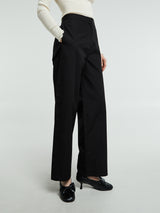 TOTEME - Twisted Seam Trousers in Black