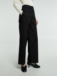 TOTEME - Twisted Seam Trousers in Black