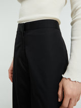 TOTEME - Twisted Seam Trousers in Black