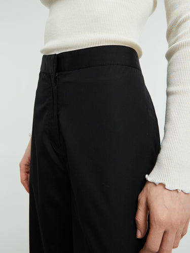 TOTEME - Twisted Seam Trousers in Black