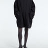 TOTEME - Oversized Trench Jacket in Black