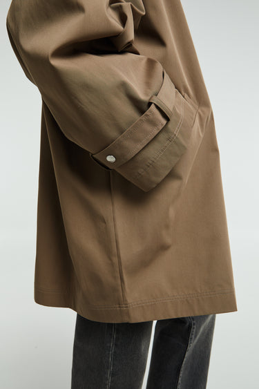 TOTEME - Oversized Trench Jacket in Hazel