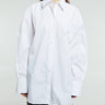 TOTEME - Raw Raglan Shirt in White