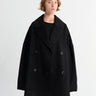 TOTEME - Oversized Doublé Jacket in Black