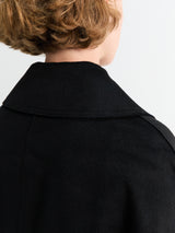 TOTEME - Oversized Doublé Jacket in Black