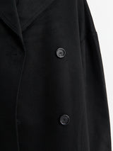 TOTEME - Oversized Doublé Jacket in Black