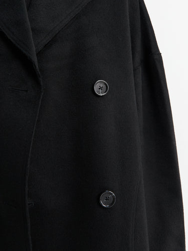 TOTEME - Oversized Doublé Jacket in Black