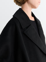 TOTEME - Oversized Doublé Jacket in Black