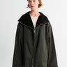 TOTEME - Zipped Country Jacket in Forest