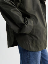 TOTEME - Zipped Country Jacket in Forest