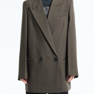 TOTEME - Shield Blazer in Forest