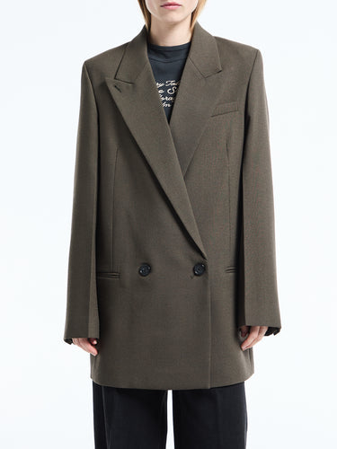 TOTEME - Shield Blazer in Forest