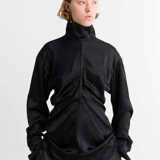 TOTEME - Slouch Blouse in Black