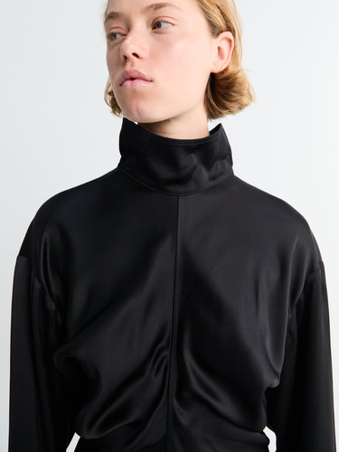 TOTEME - Slouch Blouse in Black