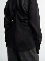 TOTEME - Slouch Blouse in Black