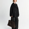 TOTEME - Suede Lounge Tote Bag in Brown