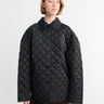 TOTEME - Collared Quilted Jacket in Black
