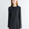 Toteme - Tailored Dinner Blouse in Charcoal Melange