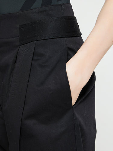 TOTEME - Double-Pleated Trousers in Black
