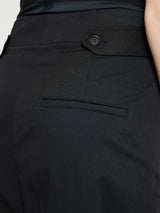 TOTEME - Double-Pleated Trousers in Black