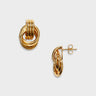 Anni Lu - Triplet Earring in brass with gold finish