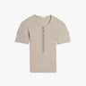 Lemaire - Fitted Henley T-shirt in Sage