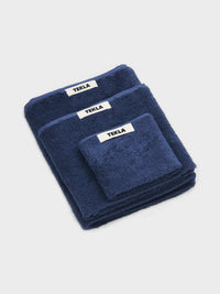 Tekla - Guest Towel in Navy
