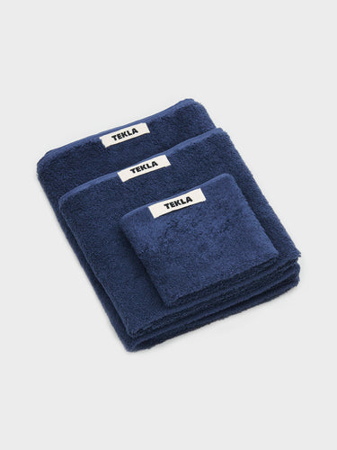 Tekla - Guest Towel in Navy