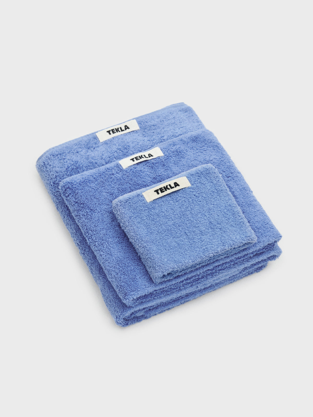 Tekla - Terry Towel in Clear Blue