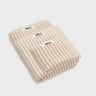 Tekla - Terry Towel in Ivory Stripes