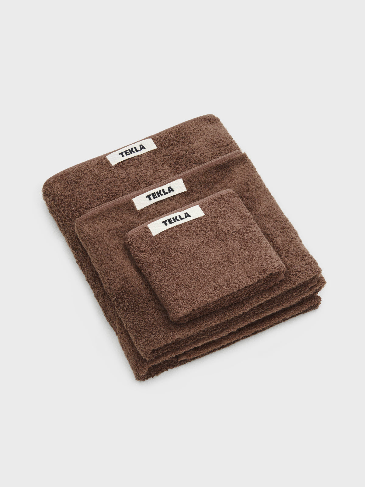 Tekla - Terry Towel in Kodiak Brown