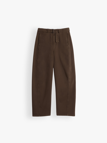 Lemaire - Twisted Belted Pants in Cacao