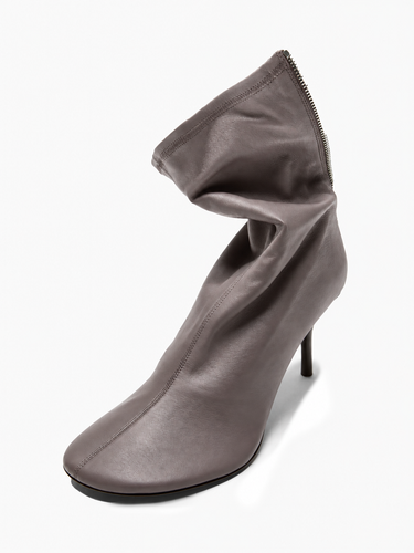Acne Studios - Leather Ankle Boots in Earthy Brown