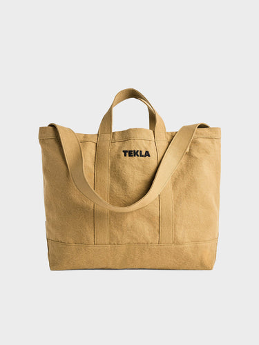 Tekla - Beach Bag in Camel