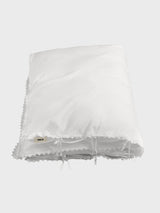 Tekla - Percale, Broderie Anglaise, Double Duvet Cover in Broken White/Anaïs