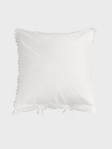 Tekla - Percale, Broderie Anglaise, Pillow Sham in Broken White/Anaïs