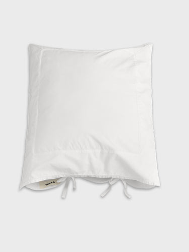 Percale, Broderie Anglaise, Pillow Sham in Broken White/Odette