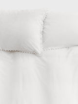 Tekla - Percale, Broderie Anglaise, Pillow Sham in Broken White/Anaïs