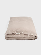 Tekla - Percale Duvet Cover in Clay