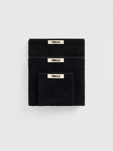 Tekla - Terry Towel in Black
