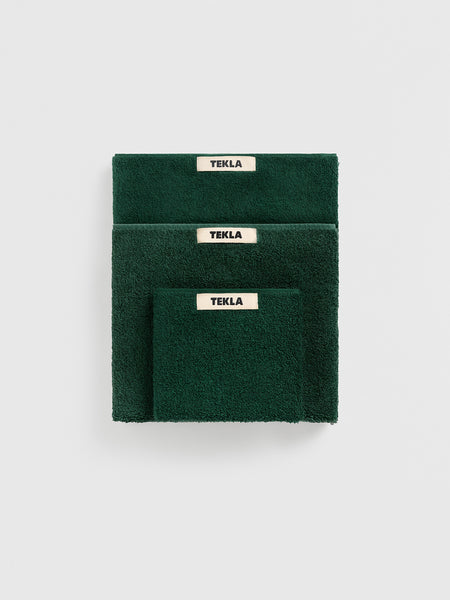 Tekla - Terry Towel in Forest Green – Stoy