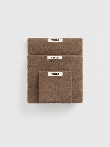 Tekla - Terry Towel in Kodiak Brown