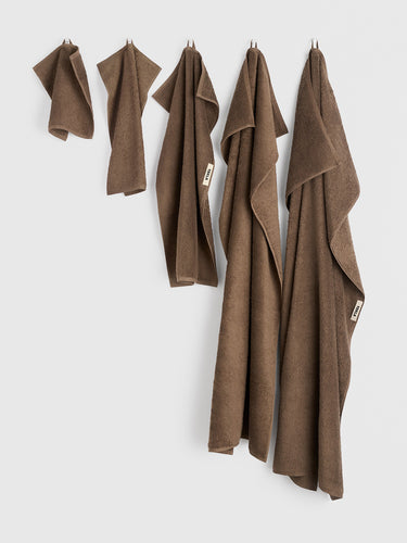 Tekla - Terry Towel in Kodiak Brown
