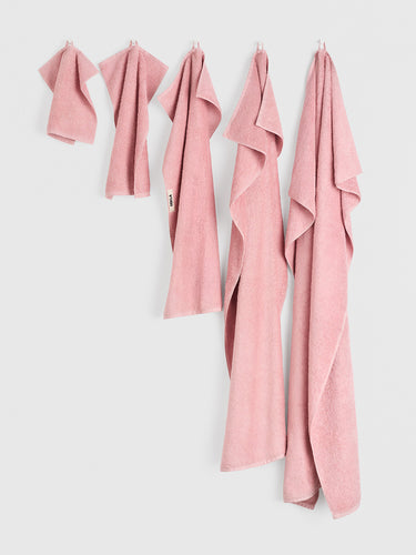 Tekla - Terry Towel in Shaded Pink
