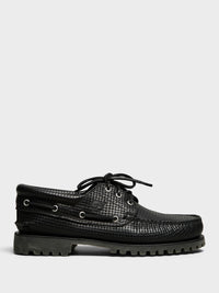 Timberland - Authentic Boat Shoes in Black Grain