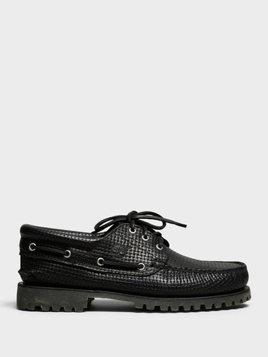 Timberland - Authentic Boat Shoes in Black Grain