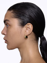 Maria Black - Tote Medium Earring with Gold Plating